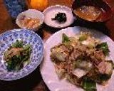 「回鍋肉」豚肉は柔らかキャベツはシャキッチ作り方9写真