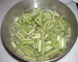 簡単!!ワサビの茎の塩昆布漬作り方2写真