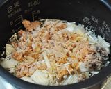 ご自慢！！エノキ茸とツナの炊き込みご飯作り方3写真