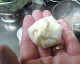 簡単飲茶♪餃子の皮で小籠包　包み方画像付作り方10写真