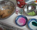 いちごメロンパン❤苺のかたち❤作り方5写真