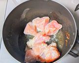塩麹のチキンクリームシチュー作り方5写真