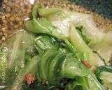 レタスと干し蝦(エビ)のさっと香り炒め作り方11写真