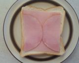 1品で満足♡タルタルハムチーズトースト作り方2写真