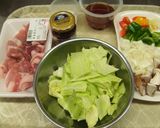 春キャベツのピリカラケチャップあん作り方1写真