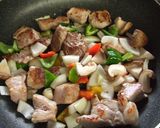 春キャベツのピリカラケチャップあん作り方3写真
