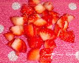 レンジde１分♪　♥簡単いちごソース♥作り方1写真