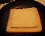 とろ~りチーズのくり抜きトースト作り方4写真