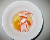 簡単☆カニカマで天津飯作り方1写真