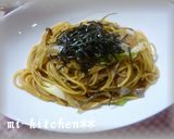 鶏肉の和風醤油パスタ作り方4写真