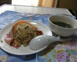 胡麻薫る、簡単、中華風新わかめスープ作り方4写真