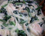 お鍋１つで簡単！新たまほうれん草グラタン作り方3写真