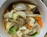 肉無豆腐簡単コク旨梅味噌西京焼野菜炒作り方18写真