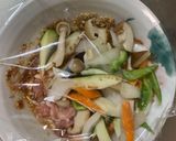 簡単中華風梅タコライス味青椒肉絲風作り方13写真