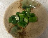 丸◯製麺のお弁当風♪梅おろしオクラうどん作り方3写真