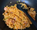 高二長女　お弁当(オムライス5)作り方2写真