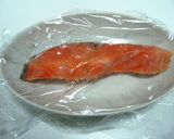 鮭の和風だしパスタ作り方1写真