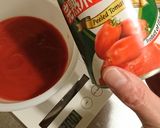 牛肉とアスパラのトマトパスタ作り方2写真