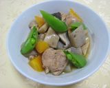 梅酒を料理に♪鶏肉と根菜の筑前煮作り方4写真