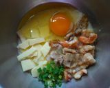 山芋のオムレツ風✿お好み焼き作り方2写真