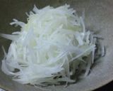 韓国風☆新玉ねぎと大根のサラダ作り方1写真
