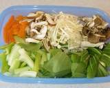 簡単！卵ときのこのスープ（和風）作り方4写真