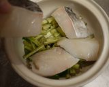 葉わさびの　タラ蒸し作り方3写真