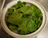 葉わさびの　タラ蒸し作り方4写真