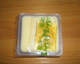 玉子豆腐のお吸い物＊作り方1写真