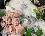 酒かすホワイトソースの豆腐グラタン作り方4写真