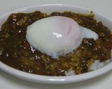簡単☆カレーのドリア温泉卵のせ作り方3写真