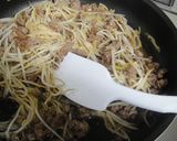 ひき肉たっぷり！もやし炒め作り方4写真