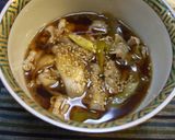 武蔵野の味❀肉汁うどん作り方3写真