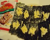 カリカリうま～！のり☆チーズ作り方1写真