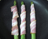 まるごと♡♥アスパラのベーコンマヨ焼き作り方3写真