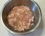 喫茶店風！豚こま肉のポークチャップ♪作り方5写真