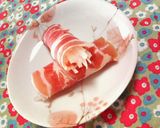 １分酒肴✿生ハムの❀大根千切りマヨ✿巻き作り方4写真