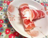 １分酒肴✿生ハムの❀大根千切りマヨ✿巻き作り方5写真