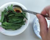 冬の血圧ケアに!レンチンにら玉作り方3写真