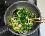 皮パリチキンのご馳走ほうれん草クリーム作り方9写真
