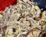 食欲の秋♡たっぷりきのこと鶏ミンチの旨み丼♪作り方5写真