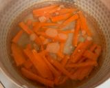 インゲンと人参の甘味噌白胡麻和え。作り方1写真