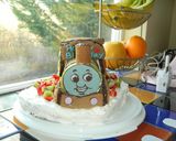 アメリカでキャラチョコ（キャラケーキ）作り方12写真