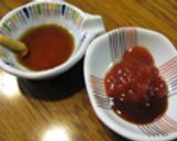 チーズ入りピーマンの肉詰め❤ソース2種作り方7写真
