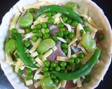 春色♪豆野菜と生ハムのキッシュ作り方7写真