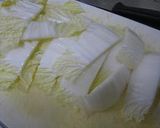 簡単、激安☆鯖缶利用の白菜煮浸し☆作り方1写真