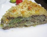 白菜と挽肉のサクじゅわっミルフィーユ焼き作り方10写真