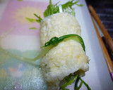 水菜と油揚げの巻き巻き煮作り方2写真