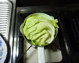 水菜と油揚げの巻き巻き煮作り方5写真