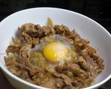 とろ~り卵の甘辛豚丼作り方6写真